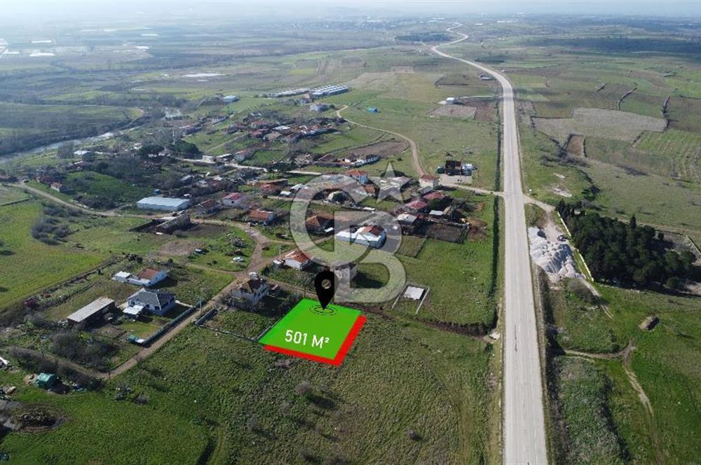 Biga Adliye Köyde 2,5 Kat İmarlı 501 m² Satılık Arsa