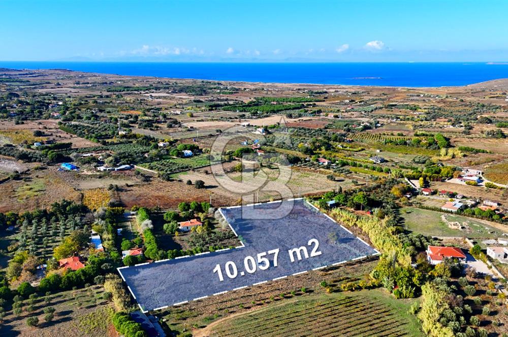 Satılık Tarla Bozcaada Papazbahçe | 10.057 m² Deniz... - Fotoğraf 1
