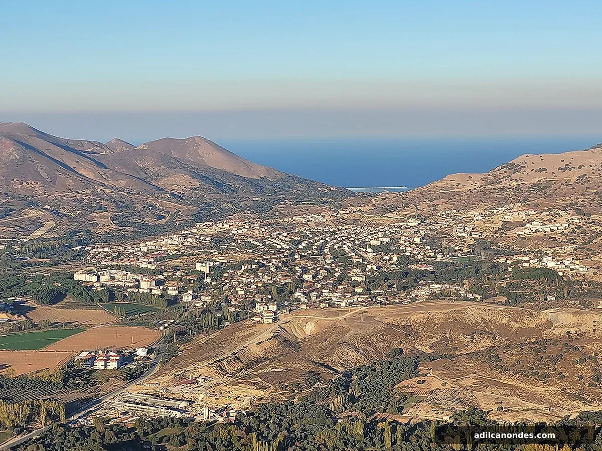 Gökçeada Araşa Dağı panorama